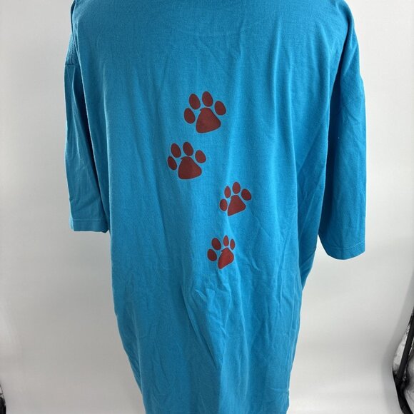 Vintage Hiram College 1993 T Shirt Unisex Size XL Blue Graphic Tee Single Stitch - Picture 5 of 7